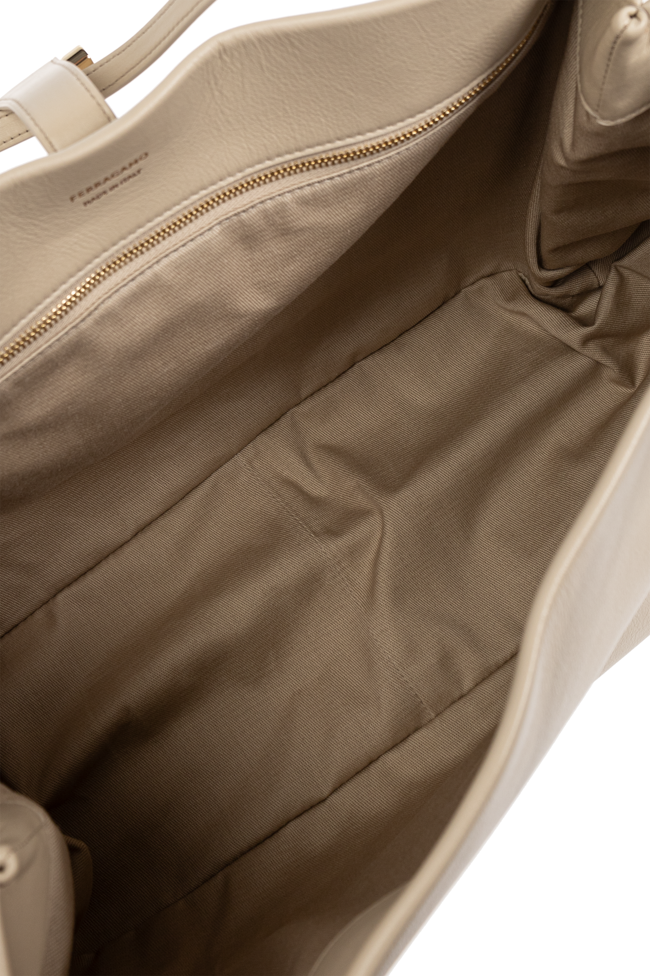 【23AW NEW】FERRAGAMO_woman/トランスペアレント コート /Beige アニュアンス anuans 【23ver.】3wayトレンチコート （BEIGE